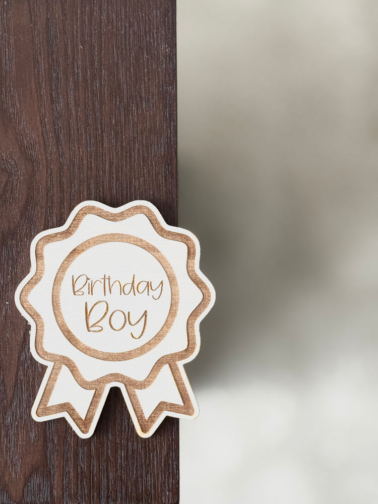 Birthday Boy Badge