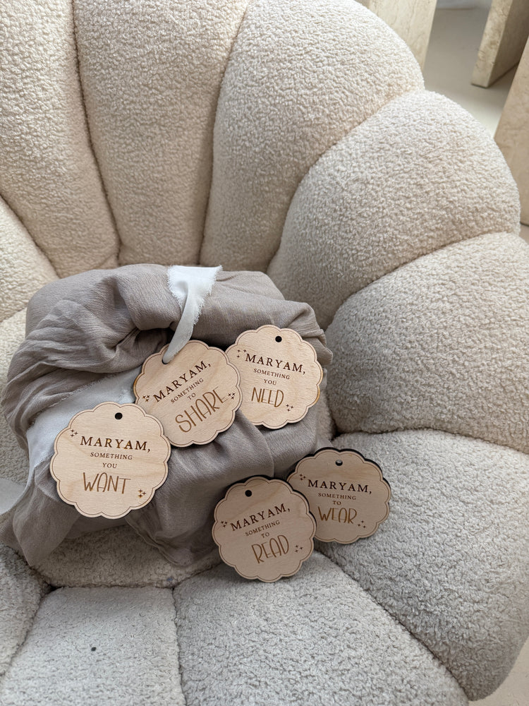 Personalised Mindful Gift Tags