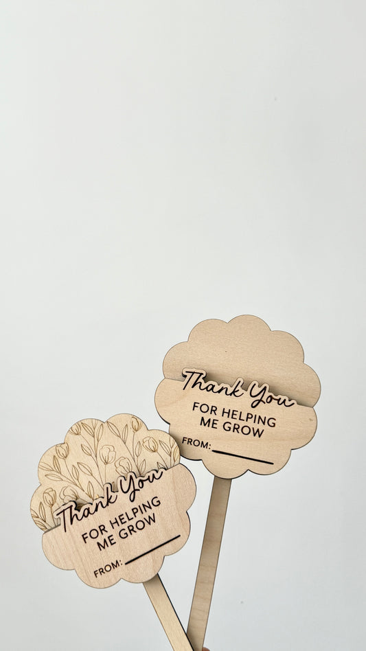 Plant Stake - Gift Card Holder