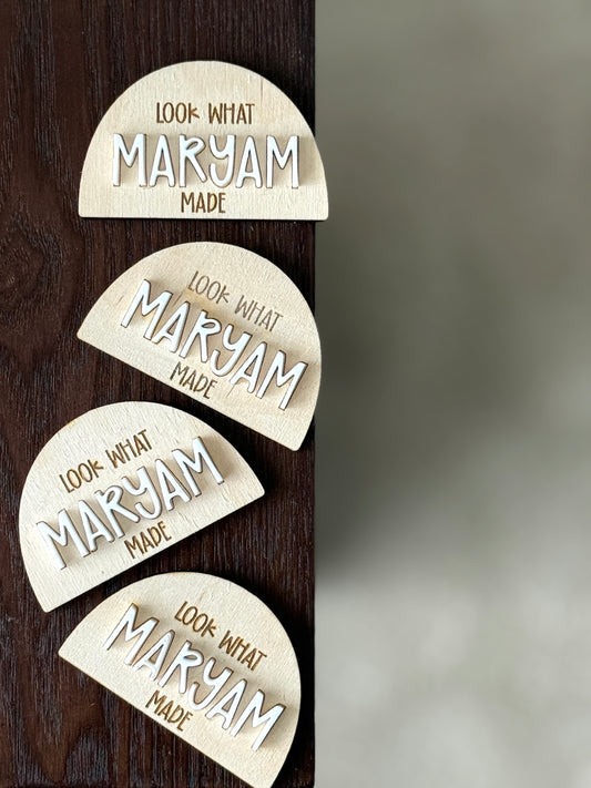 Artwork Tag - Set of 4