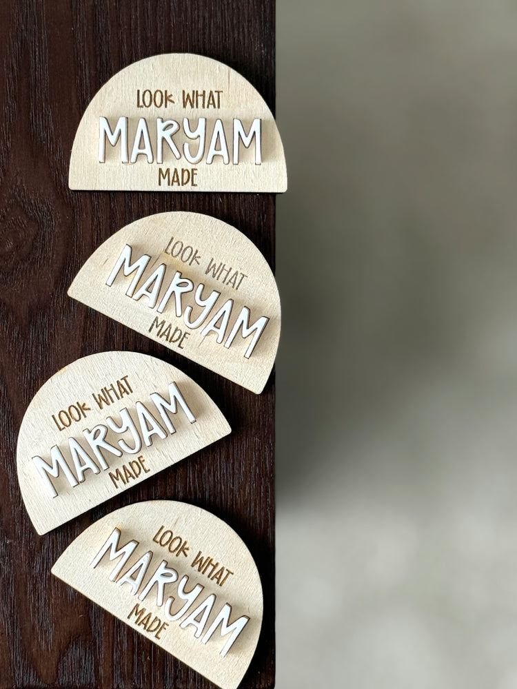 Artwork Tag - Set of 4