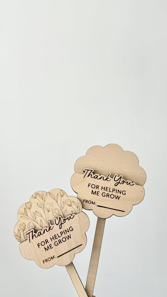 Plant Stake - Gift Card Holder