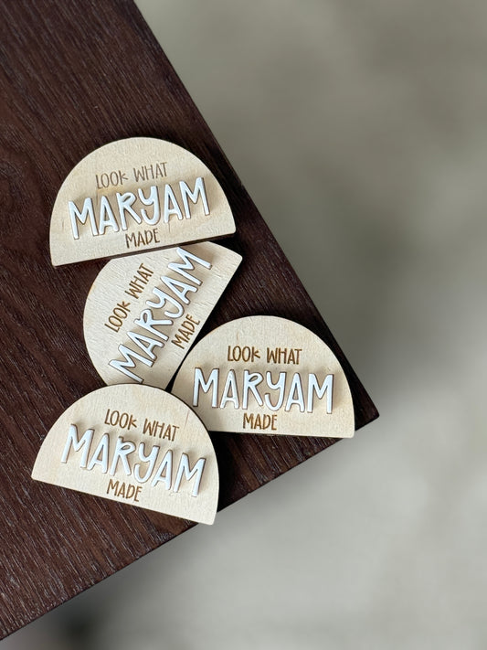 Artwork Tag - Set of 4